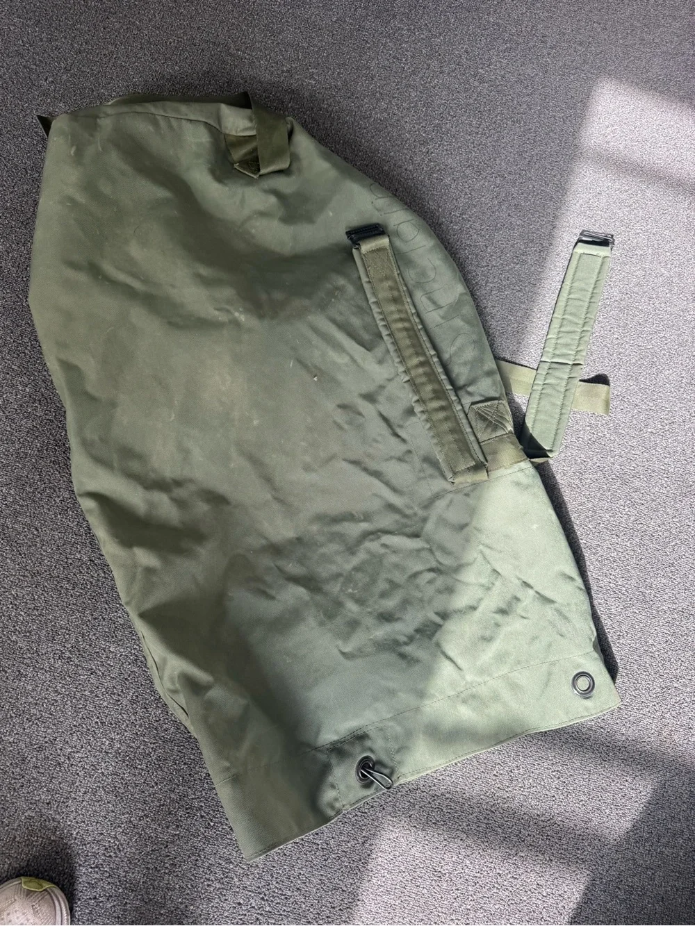 Olive Green Military Duffel Bag Weckworth Mfg